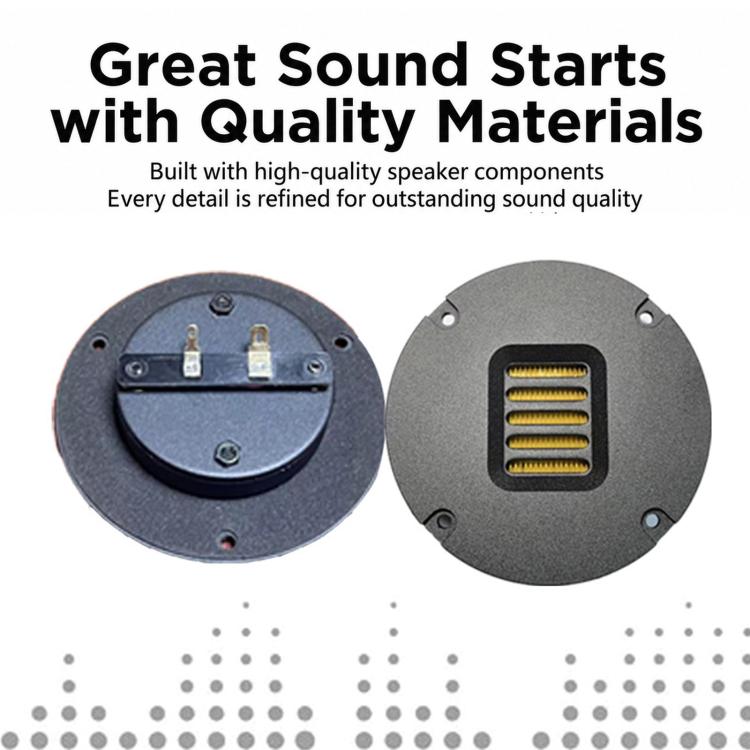 30W Pneumatic Tweeter HIFI Audio Speaker, 4 inch 4 ohms