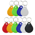 10pcs UID Keychain 13.56MHZ Access Control Card Rewritable IC Blank Copy Elevator Card