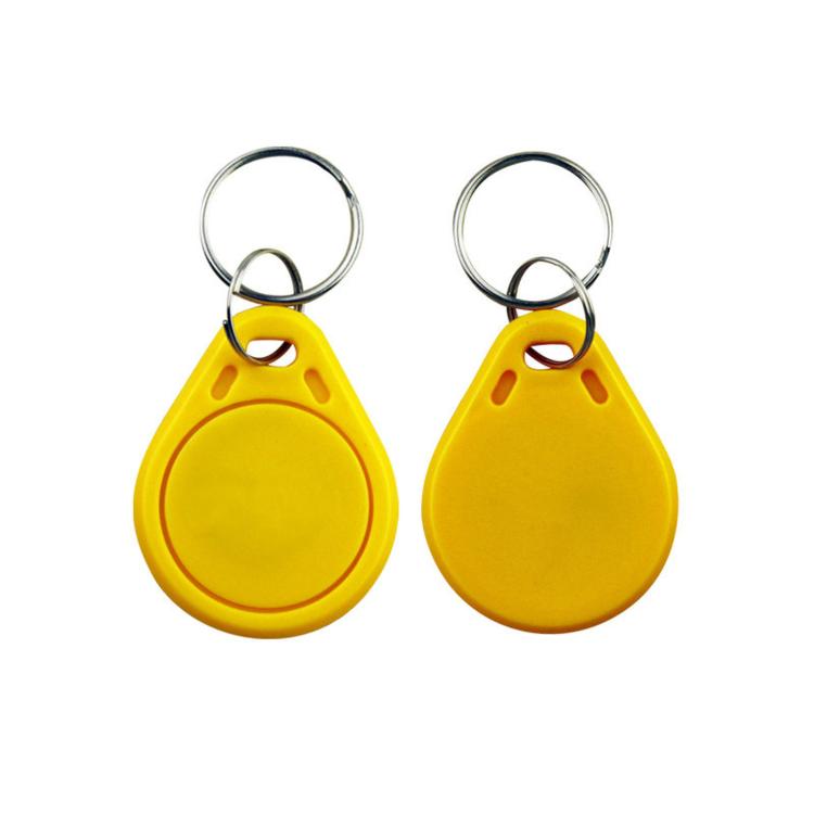 10pcs UID Keychain 13.56MHZ Access Control Card Rewritable IC Blank Copy Elevator Card