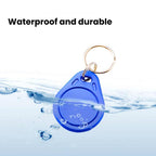 10pcs UID Keychain 13.56MHZ Access Control Card Rewritable IC Blank Copy Elevator Card