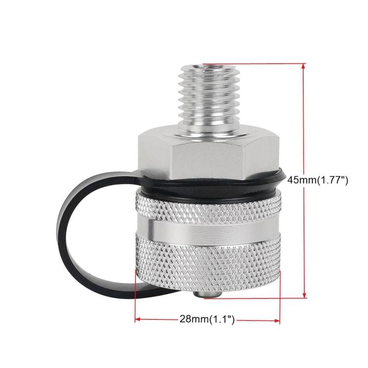 Car Modification Quick-rotating Aluminum Alloy Drain Valve