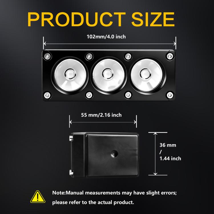 42W High-Power Car Truck Grille Spotlight