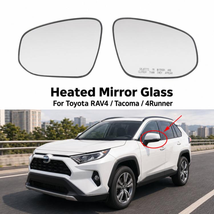 For Toyota RAV4 / Tacoma / 4Runner Heated Mirror Glass