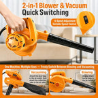 Compact Portable Ndustrial Dual Use Blower Car Dust Removal Air Blower EU Plug — view 7