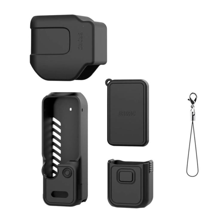 For DJI Osmo Pocket 4P BRDRC Body Protective Dustproof Silicone Case