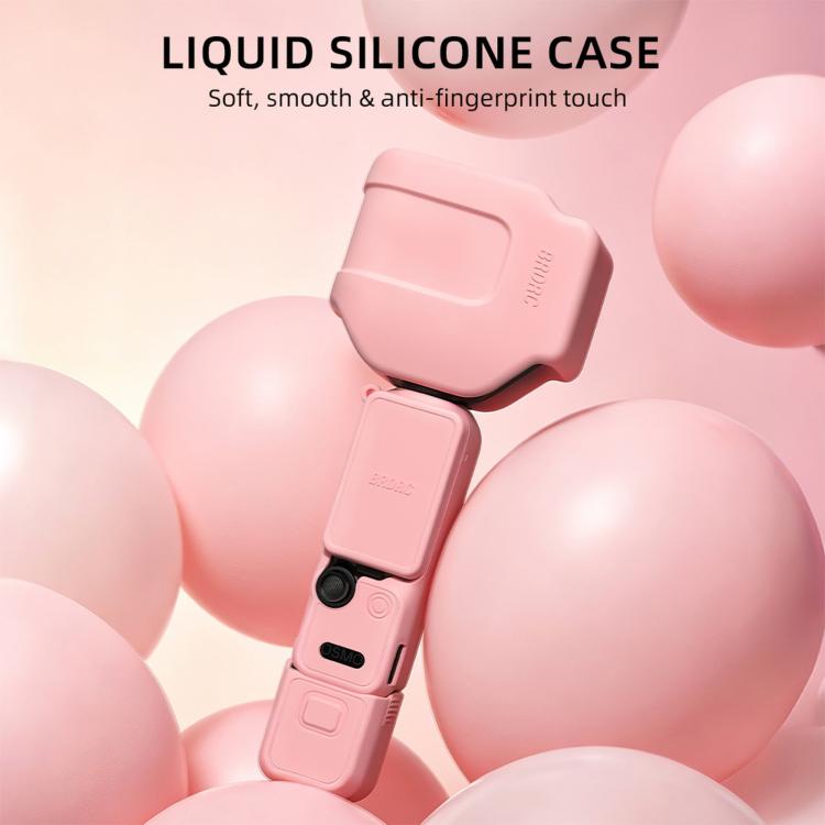 For DJI Osmo Pocket 4P BRDRC Body Protective Dustproof Silicone Case