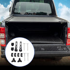 Pickup Truck Bed Cover T-type Three-fold Fixing Clamp Bolt Fastener Accessories