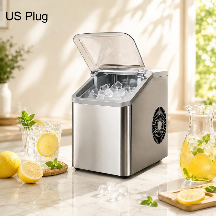 Portable Ice Maker Countertop 9 Cubes In 6-8 Mins Compact Ice Machine For RV Home