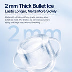 Portable Ice Maker Countertop 9 Cubes In 6-8 Mins Compact Ice Machine For RV Home