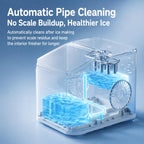 Portable Ice Maker Countertop 9 Cubes In 6-8 Mins Compact Ice Machine For RV Home