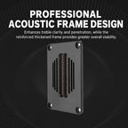 Square Aluminum Ribbon Tweeter Pneumatic High-Fidelity High Frequency Speaker