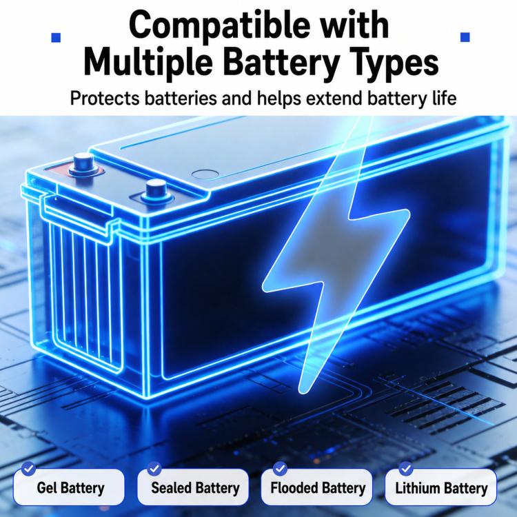 RS485 Communication Protocol MPPT Solar Charge Controller 12/24V Universal With TTL Interface & MODBUS Standard — view 11