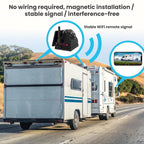 Wireless WIFI Magnetic Solar-Powered HD Camera Dashcam Reversing Camera — view 10