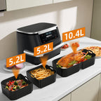 For Ninja AF500 AF500EU FlexBasket 10.4L MegaZone — 15 Pcs Deluxe Accessories Kit