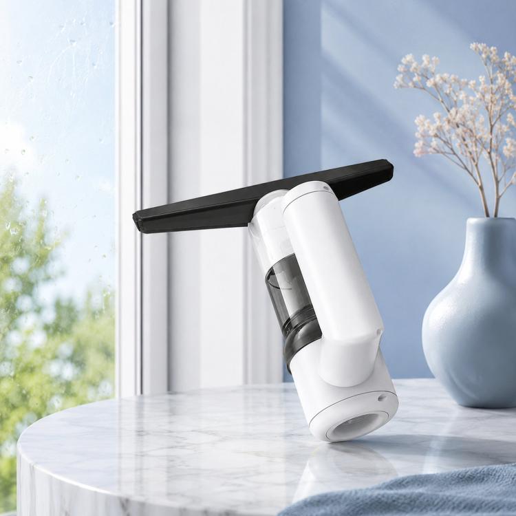 Handheld Wireless Vacuum Cleaner Cordless Car Dust Blower — AA106 Glass Squeegee+Water Suction Black