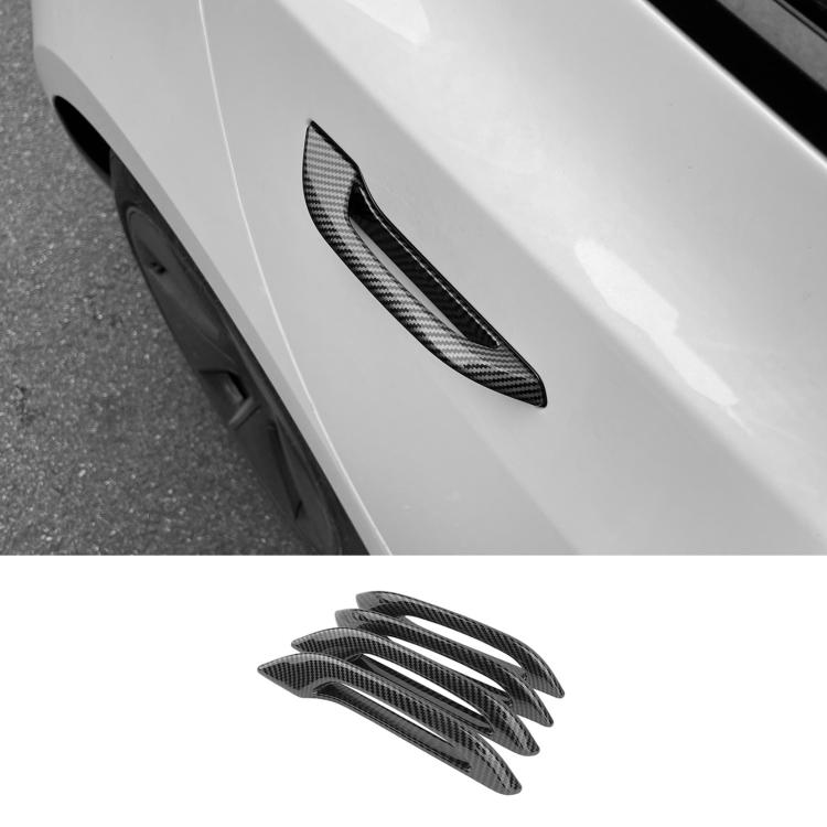 For Tesla Model 3 / Y Door Handle Modification Sticker Handle Auxiliary Tool — Matte Black