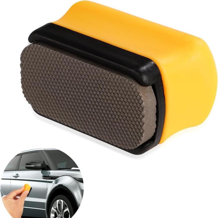 For Car Repair, Double-Sided Magnetic Sanding Block Set With Soft Handle, Mini Paint File