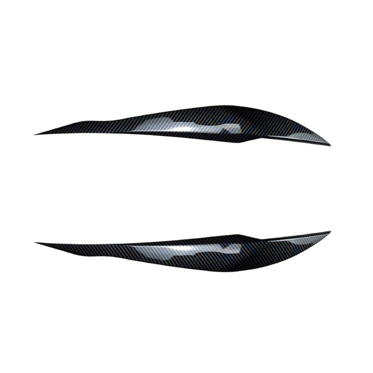 For BMW 3 Series F30/F31 318i 320i 2012-2018 Headlight Eyebrow Decals — Black