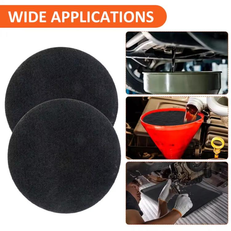 38cm Oil Drain Pan Splash Pad Washable Anti Splatter Mat For Fluid Changing