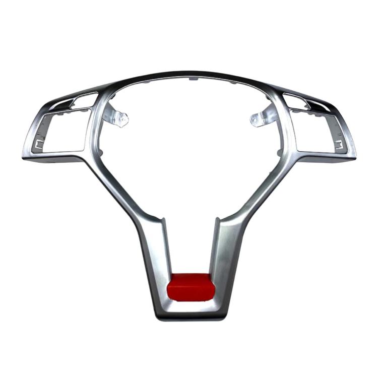 For Mercedes-Benz A W176 / C W204 Steering Wheel Modification Decals — Black Red