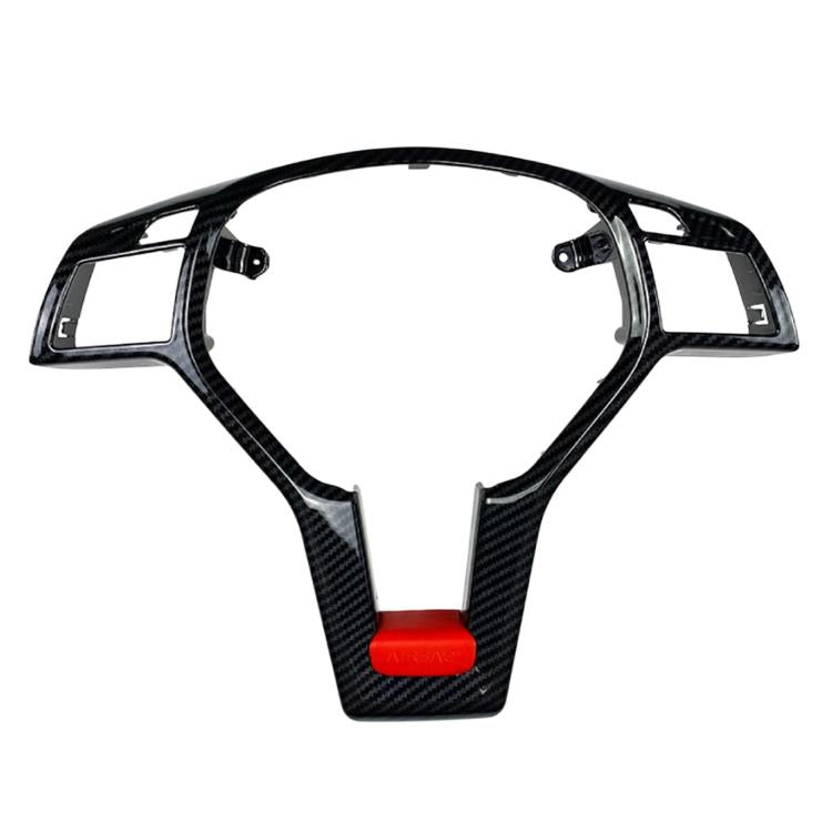 For Mercedes-Benz A W176 / C W204 Steering Wheel Modification Decals — Silver Red