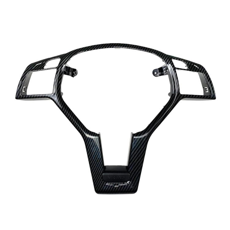 For Mercedes-Benz A W176 / C W204 Steering Wheel Modification Decals — Silver Black