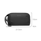 BANGE BG-7918 Electronic Organizer Travel Cable Bag Water-Resistant Digital Accessories Pouch With Wristlet