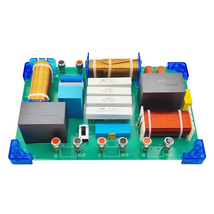3-Way Audio Crossover 1000W Adjustable Stage Speaker Crossover — PA-3804 Solderless