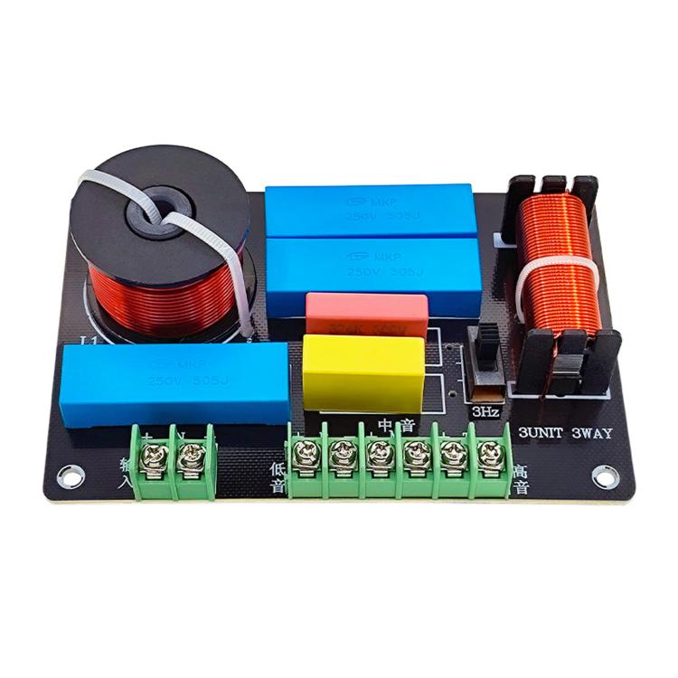 200W Adjustable 3-Way Hi-Fi Speaker Crossover For Home Audio