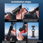 For Insta360 Luna Ultra BRDRC Desktop Detachable Adhesive Mounting Base