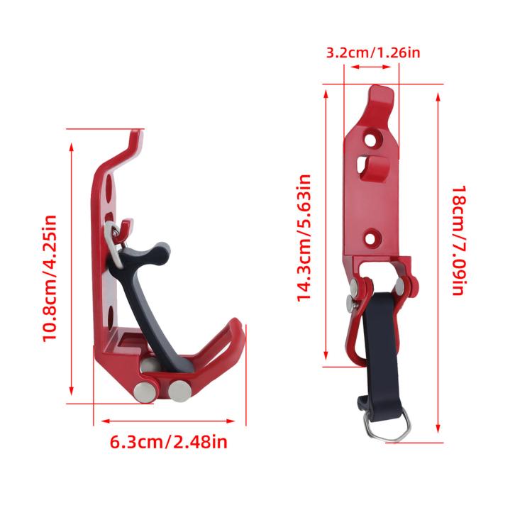 Zinc Alloy Fire-fighting Equipment Fixing Roof Rack Multi-functional Clamp