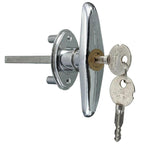 Garage Door Manual Cross Key Emergency Lock Handle Roller & Panel Door Lock Cylinder — view 3
