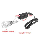 Trailer Emergency Brake Switch With Steel Lanyard 7-pin Trailer Plug Mounting Bracket