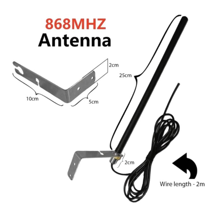 868MHz Outdoor Waterproof Extension Antenna For Garage Door Remote Control — view 3