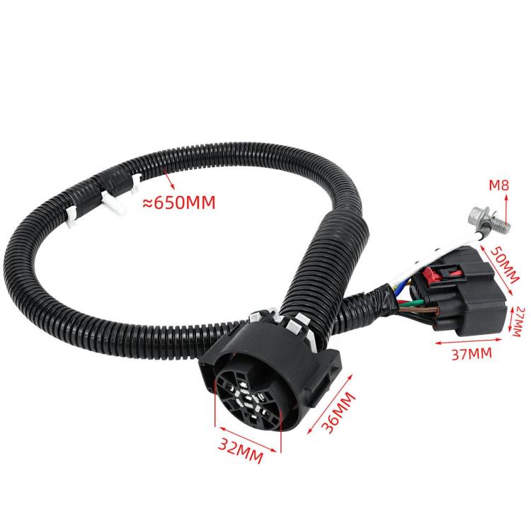 Automotive Plug-and-play Trailer Plug Socket Connector Wiring Harness