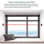 DSHW001 Single Beam Infrared Detector Anti-Glare False Alarm Proof Home Security Alarm Device — view 5