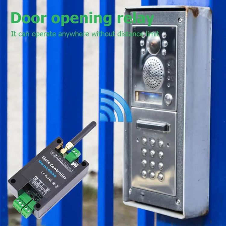 G202 2G GSM SMS Gate Opener Controller For Light Fan Water Pump Motor & Gate Operator — view 4