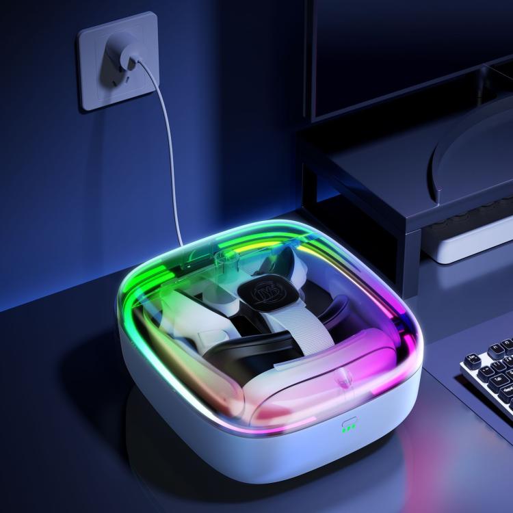 JYS For Meta Quest 3 / 3S VR Controller Magnetic Charging Dock Station