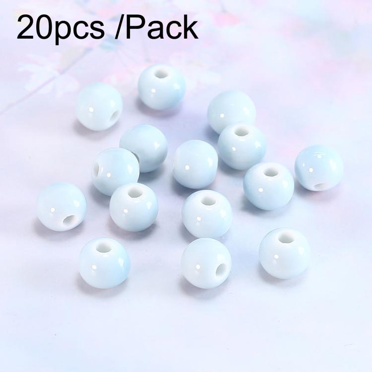 20 PCS/Pack Candy Beaded Ceramic Bracelet Jewelry DIY Weaving Material