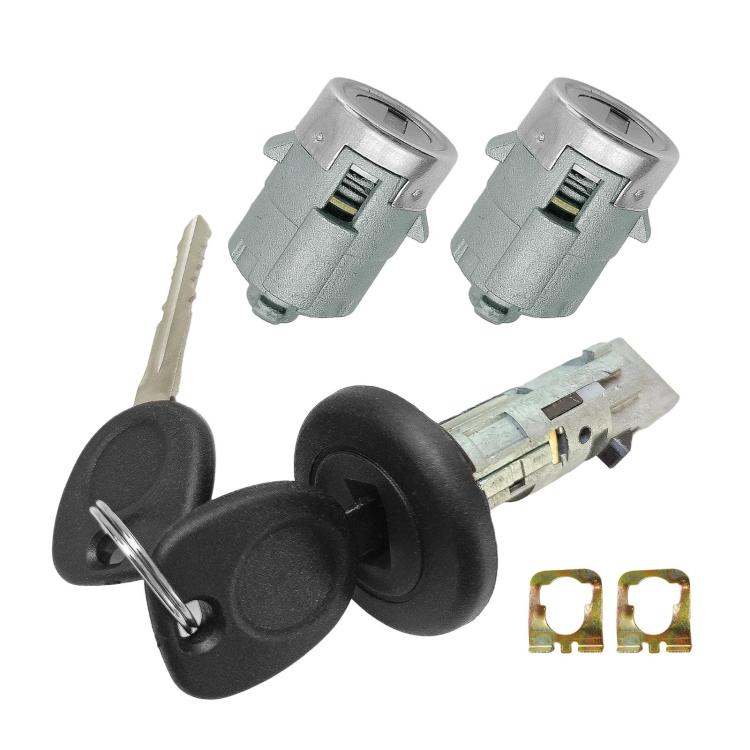 For Chevrolet / Cadillac Ignition Lock Cylinder & Left-Right Door Lock 707835 706592 598007