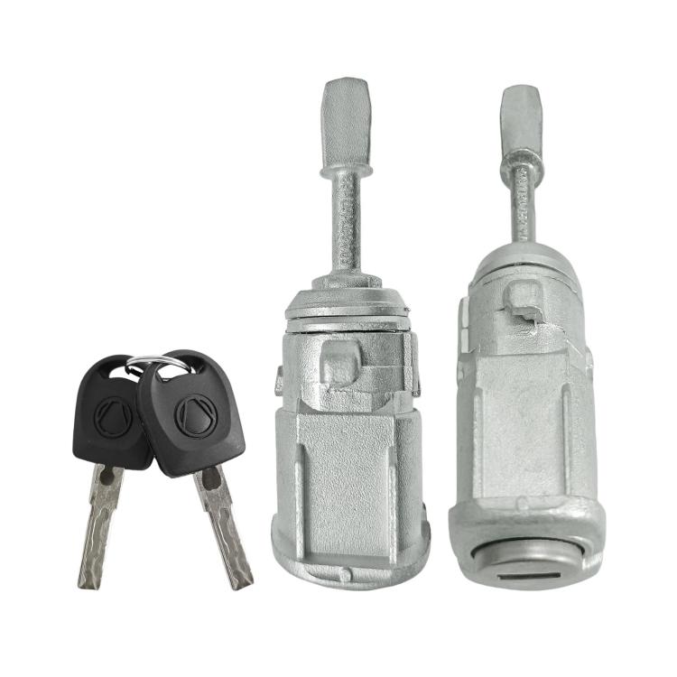 For Volkswagen POLO Left & Right Door Lock Cylinder 604837167 604837168