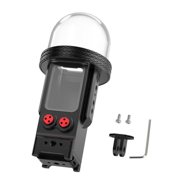 For DJI Osmo Pocket 3 Aluminium Waterproof Housing Case 80M Deep Diving Shell