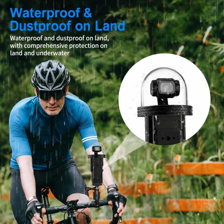 For DJI Osmo Pocket 3 Aluminium Waterproof Housing Case 80M Deep Diving Shell