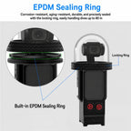 For DJI Osmo Pocket 3 Aluminium Waterproof Housing Case 80M Deep Diving Shell