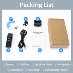 2.4G Bluetooth Wireless Portable 2D Barcode Scanner Handheld Scan Gun For Express & Logistics — view 11