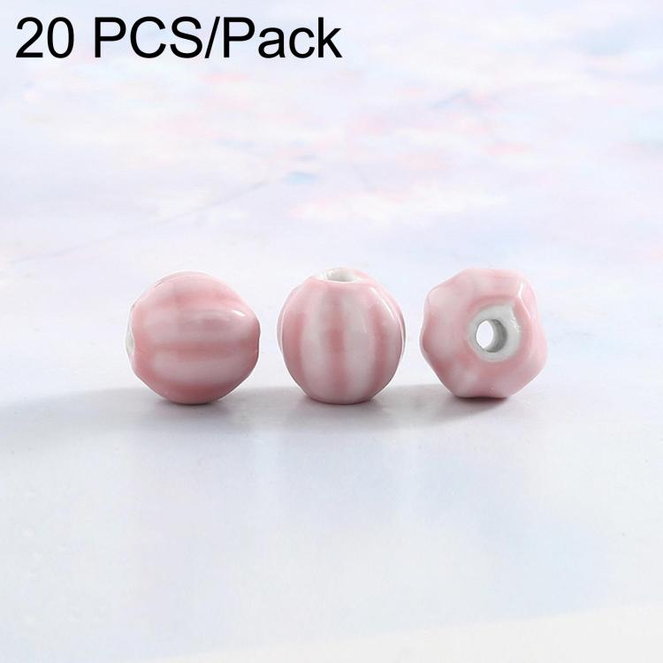 20 PCS/Pack DIY Ceramic Beaded Bracelet Materials and Homemade Jewelry Accessories