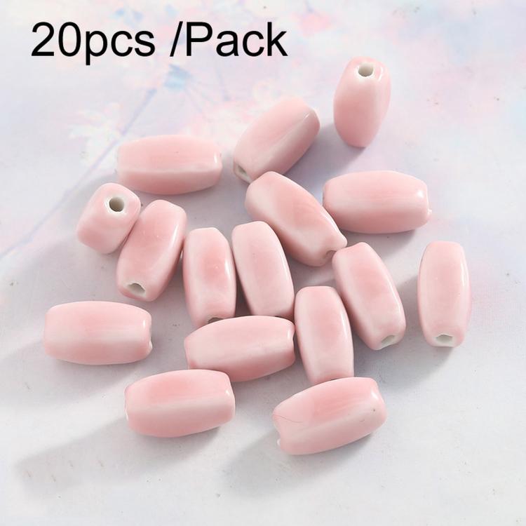 20 PCS/Pack DIY Ceramic Beaded Bracelet Materials and Homemade Jewelry Accessories — Small Diamond (Steel Mold)