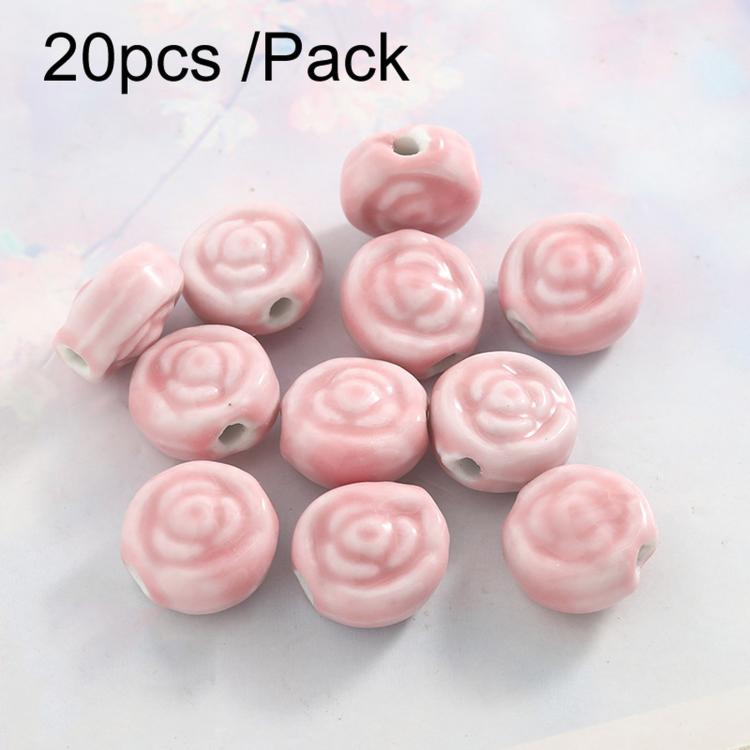 20 PCS/Pack DIY Ceramic Beaded Bracelet Materials and Homemade Jewelry Accessories — Small Starfish