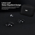 BUBM DRS 3-Piece Set Electronic Organizer Travel Cable Bag Waterproof Accessories Case