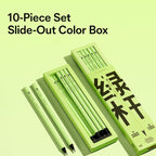 Deli 10 PCS/Pack Student Writing And Drawing Pencils Easy To Sharpen Sketch Pencils